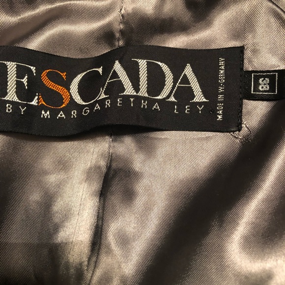 Vintage Escada by Margaretha Ley  Plaid Suit 38 - Picture 5 of 14